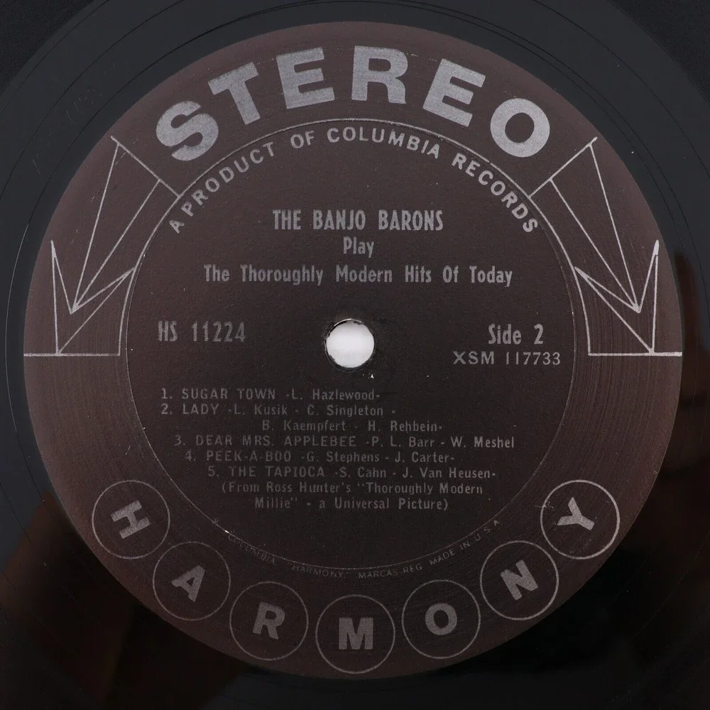 The Banjo Barons – The Throroughly Modern Hits Of Today Vinyl LP Record HS 11224 - Picture 12 of 16